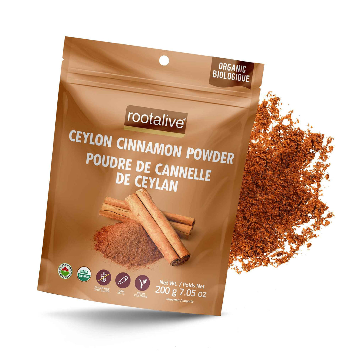 Organic Ceylon Cinnamon Powder 200g
