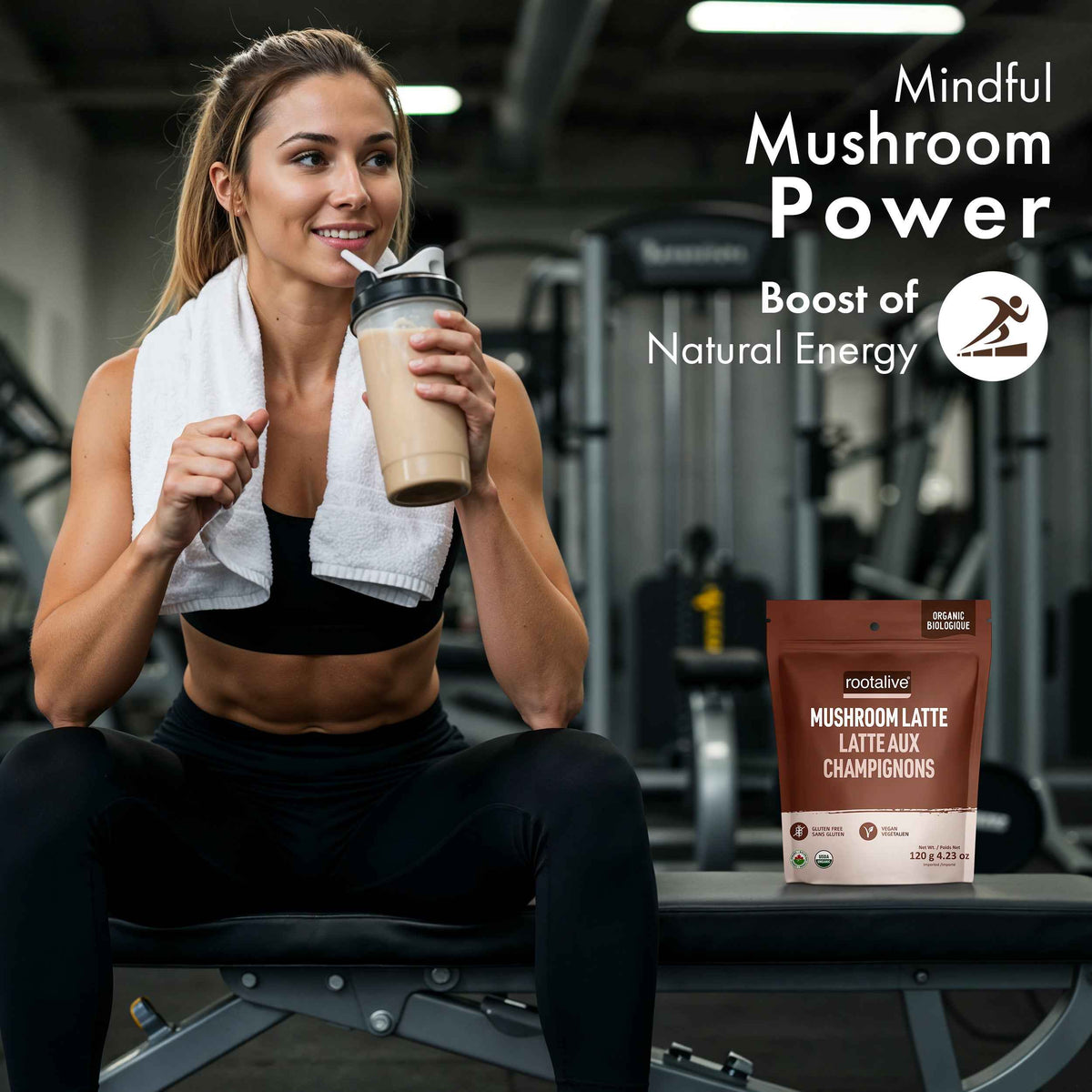 Organic Mushroom Latte 120g