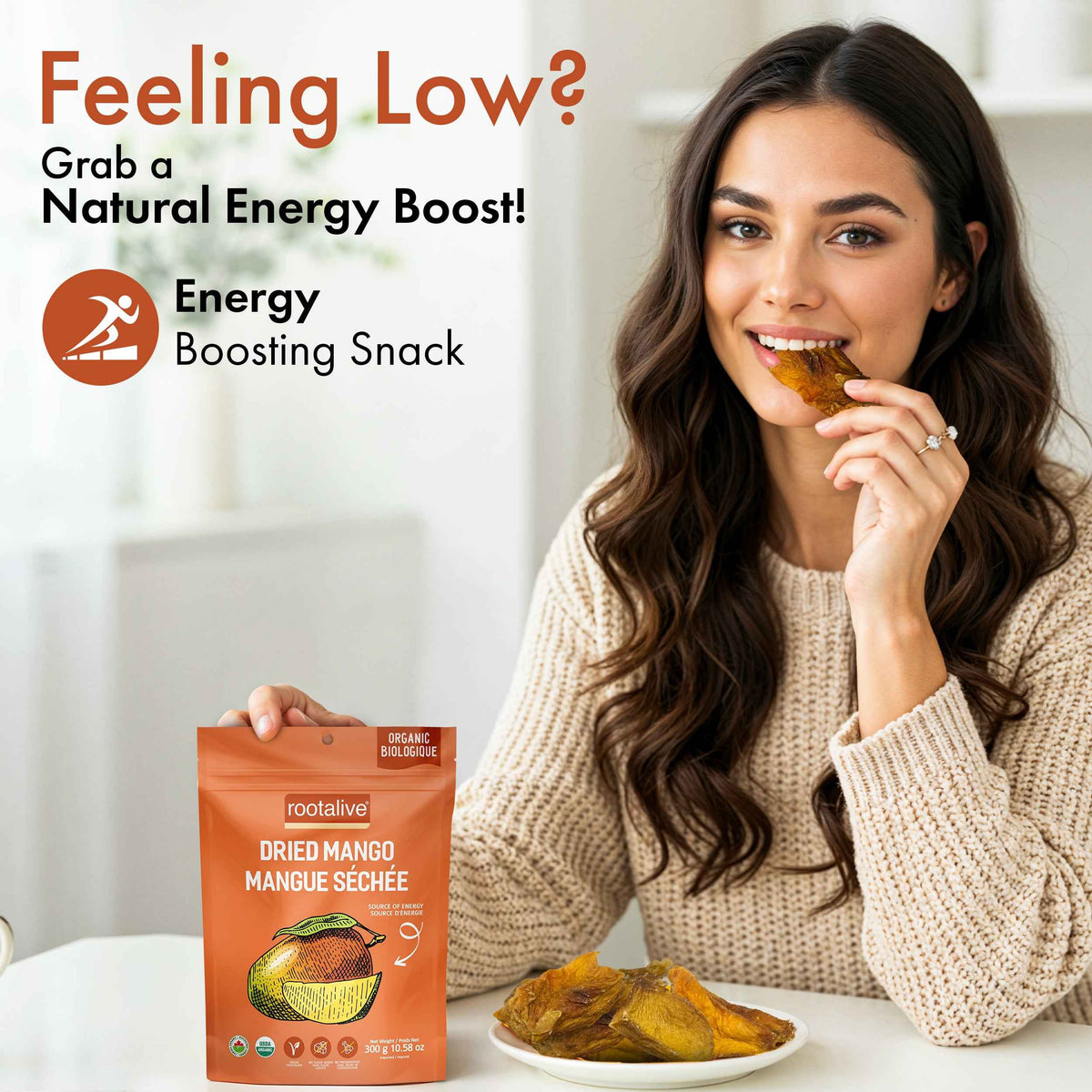 Organic Dried Mango 300g