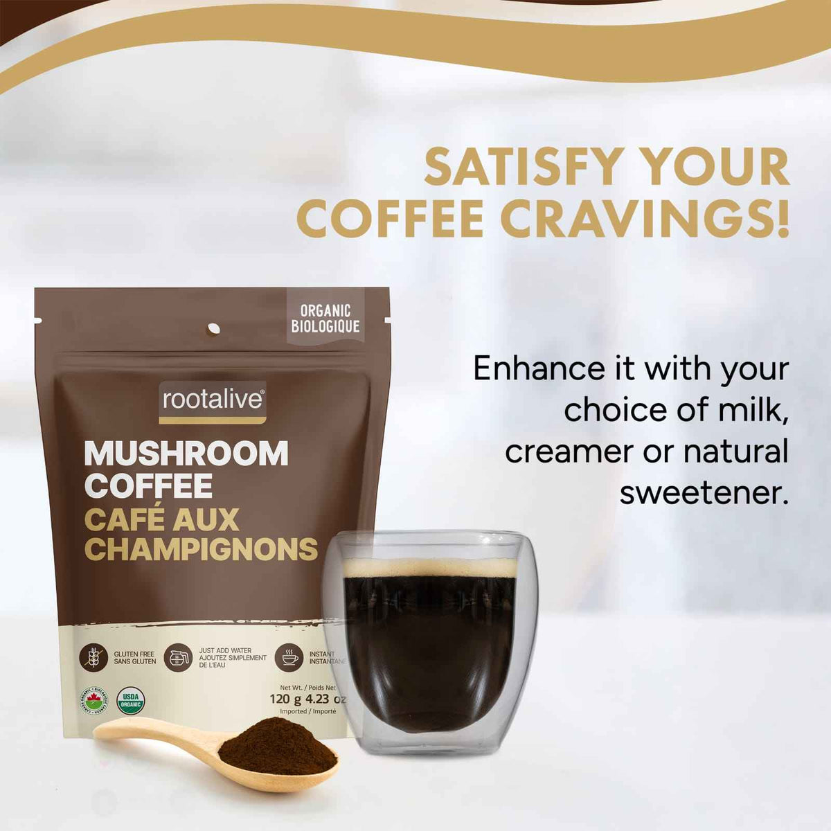 Organic Mushroom Coffee 120g
