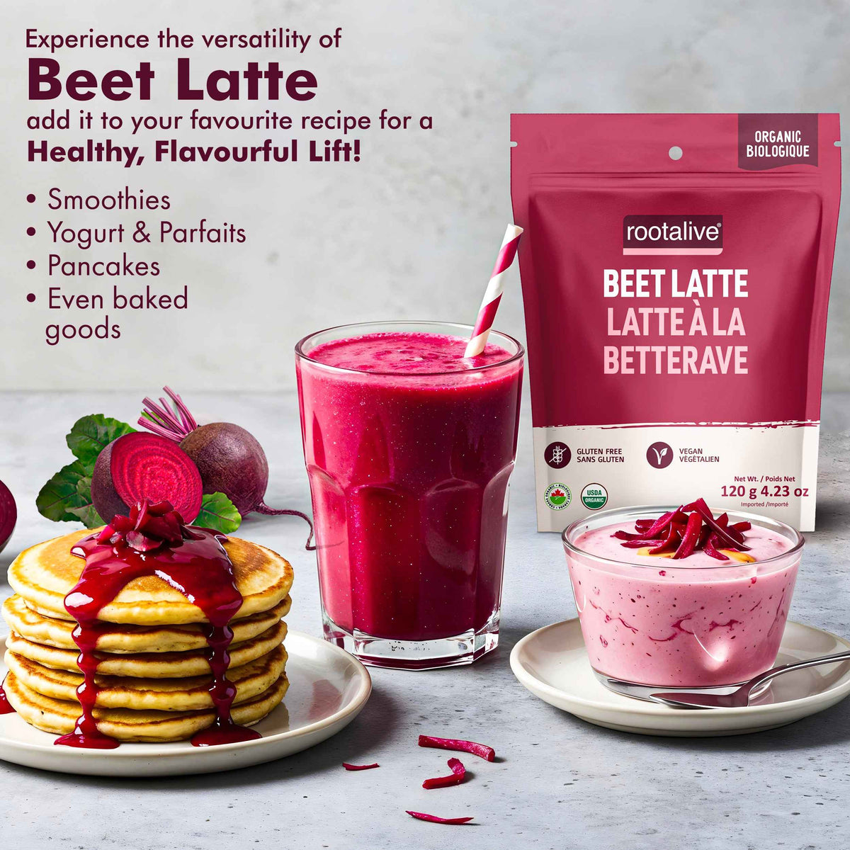 Organic Beet Latte 120g
