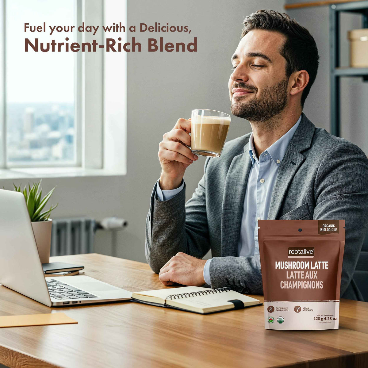 Organic Mushroom Latte 120g