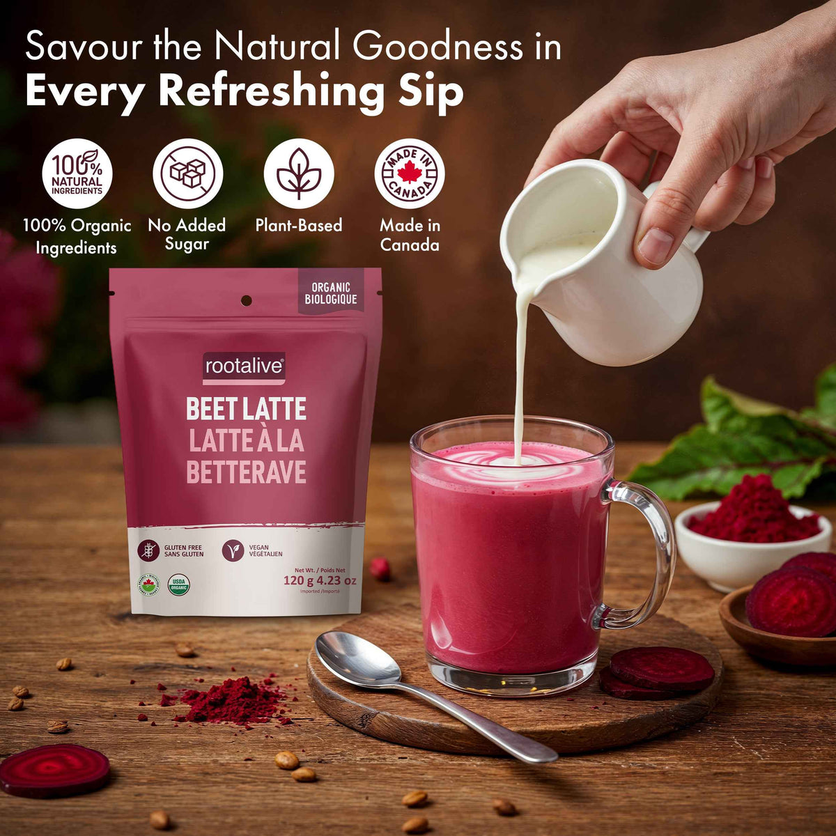Organic Beet Latte 120g