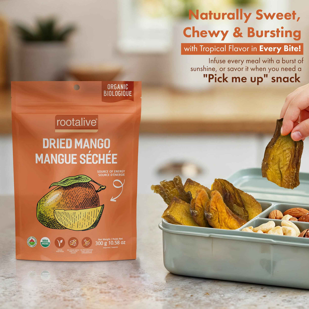 Organic Dried Mango 300g
