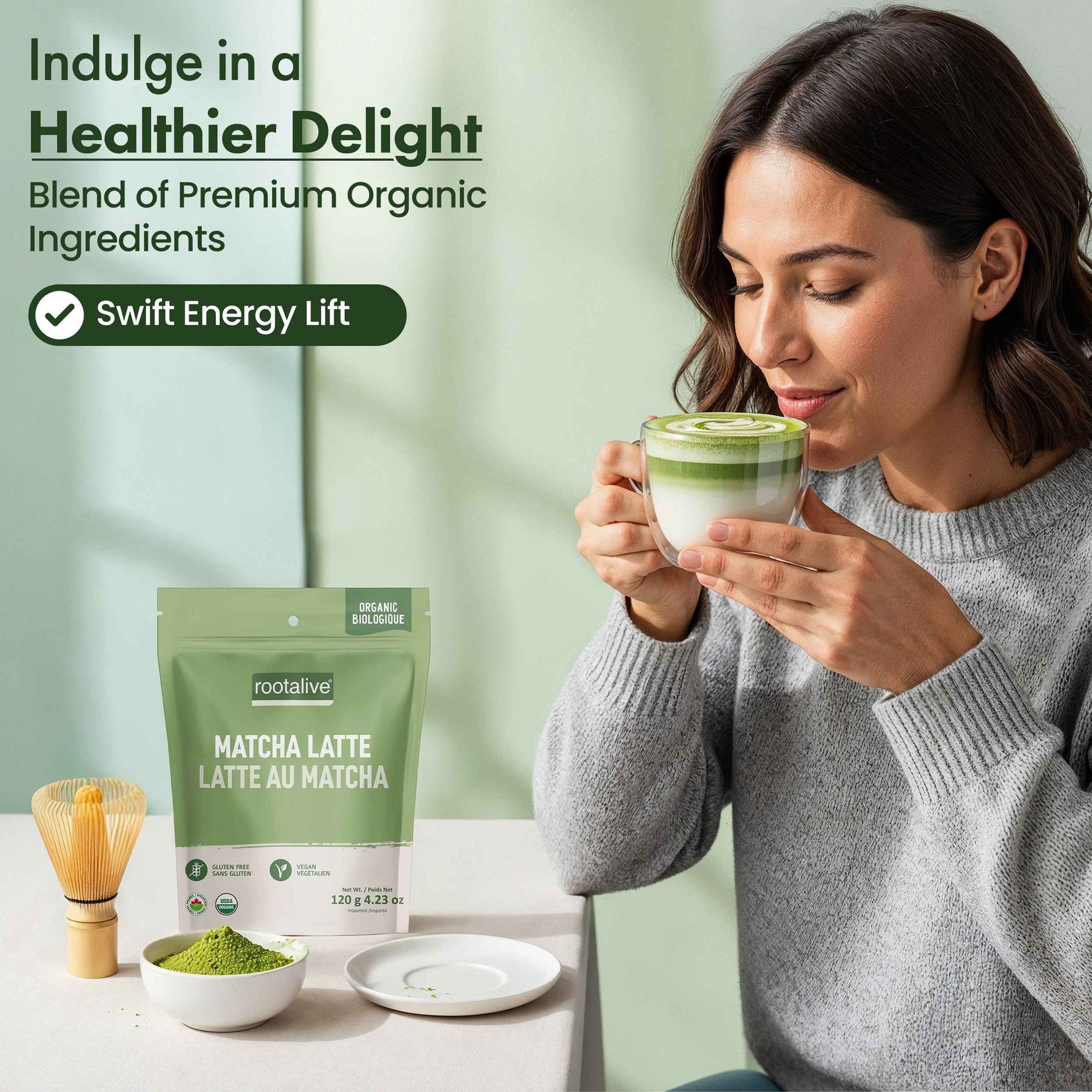Organic Matcha Latte 120g