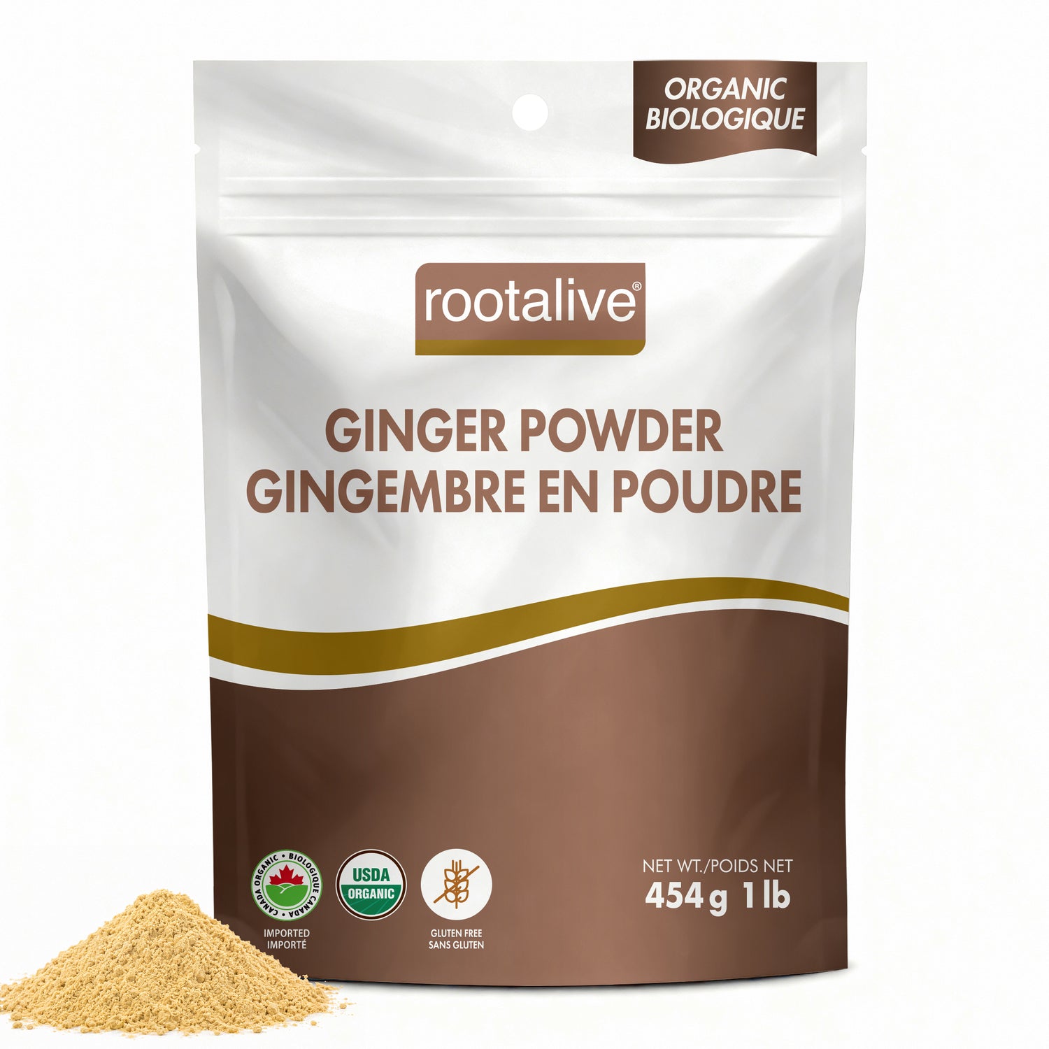 Organic Ginger Powder 454g