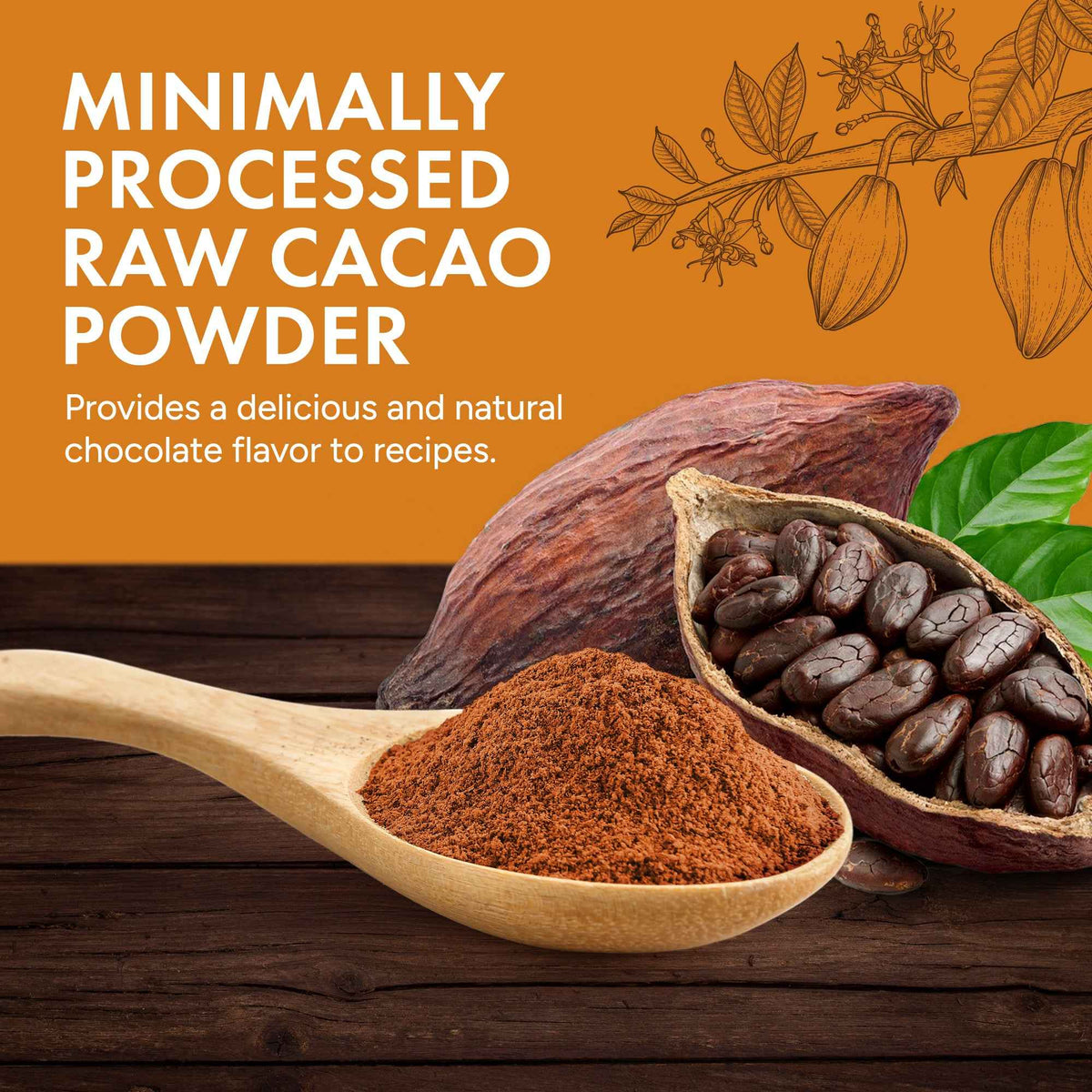 Organic Cacao Powder 200g