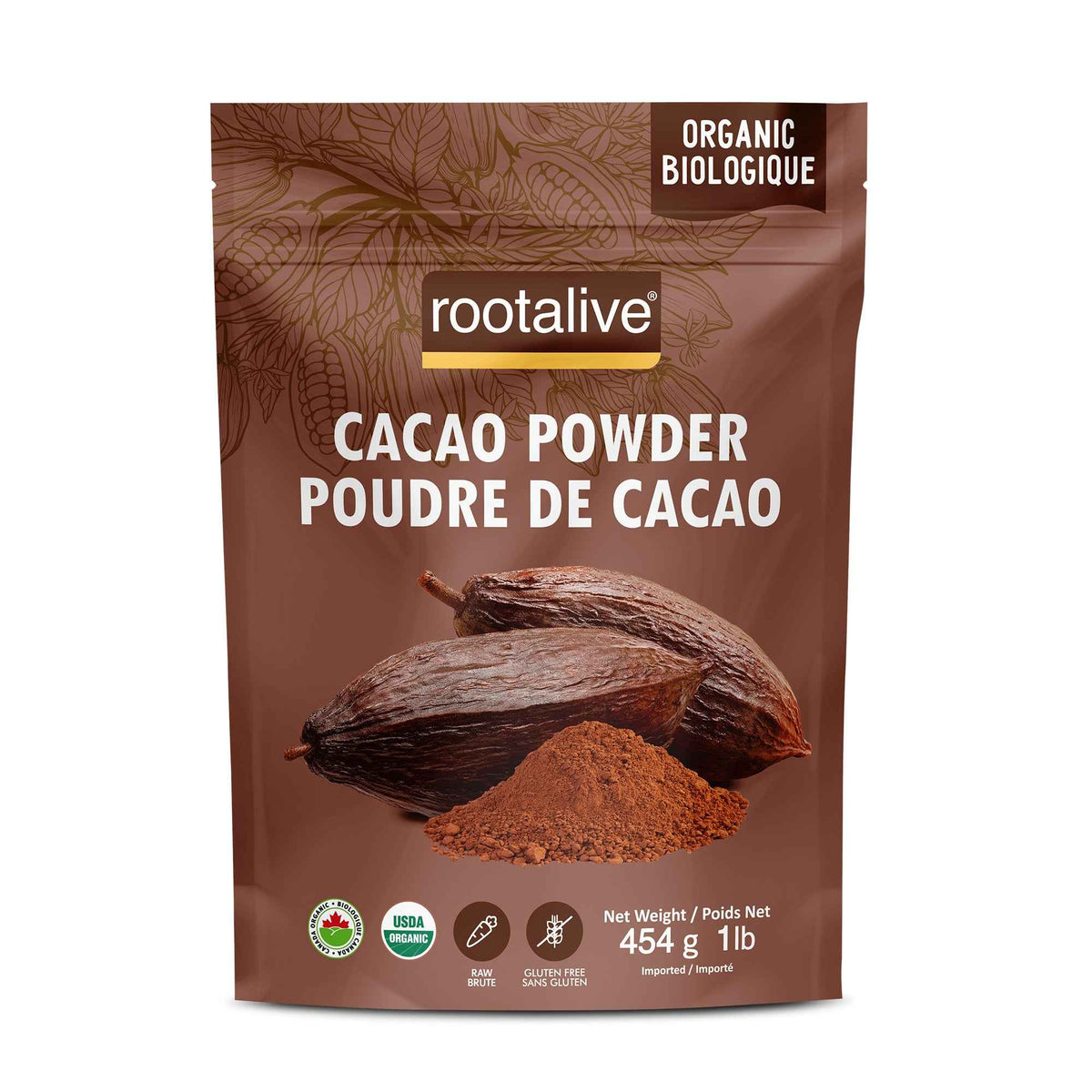 Organic Cacao Powder 454g