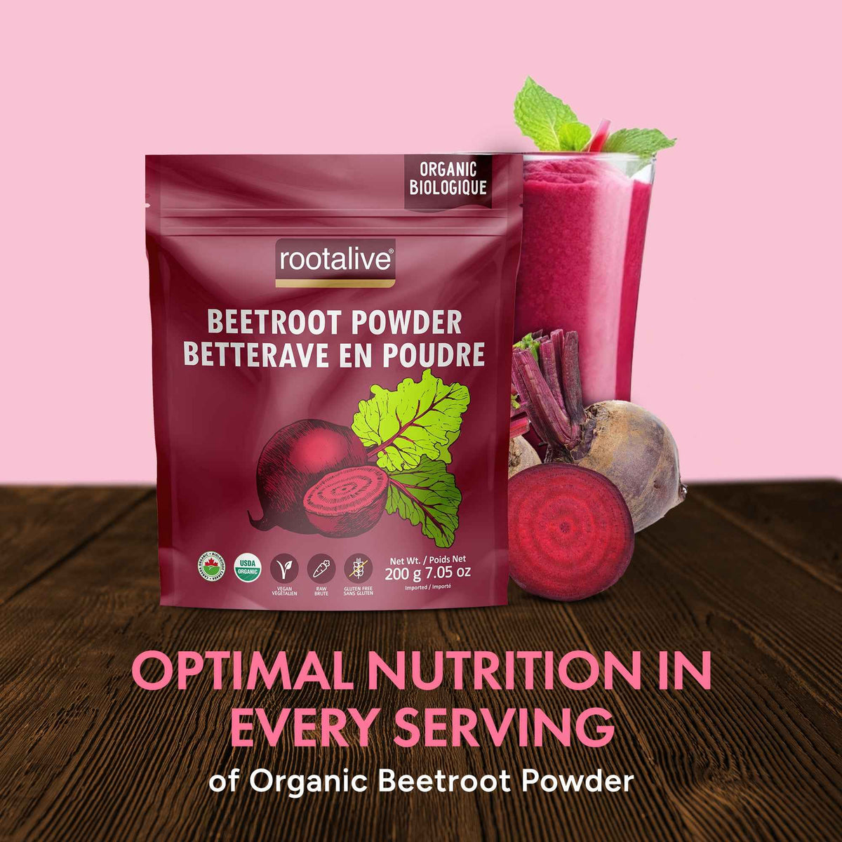 Organic Beetroot Powder 200g