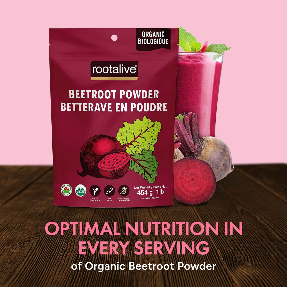 Organic Beetroot Powder 454g