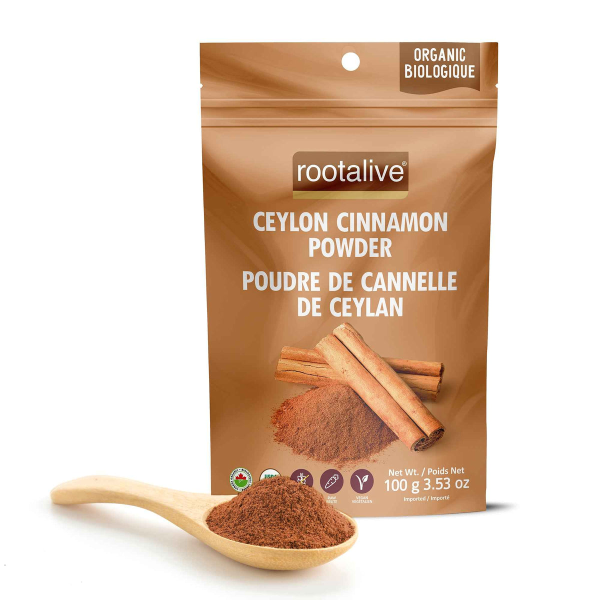 Organic Ceylon Cinnamon Powder 100g
