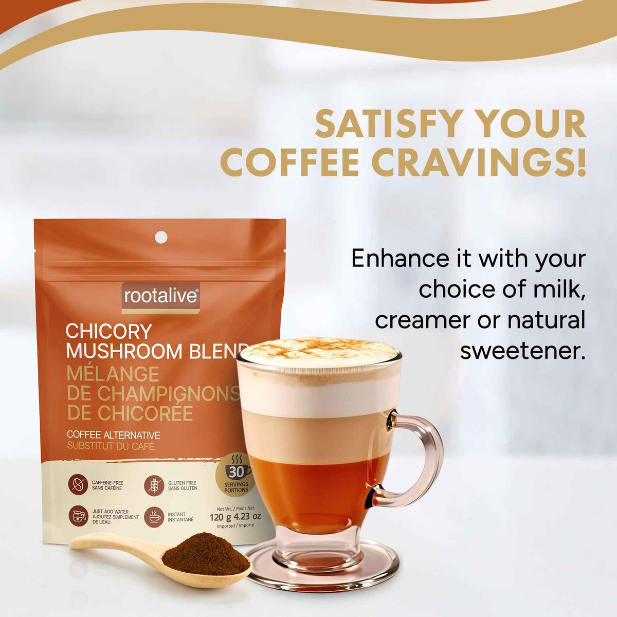 Chicory Mushroom Blend (Coffee Alternative)