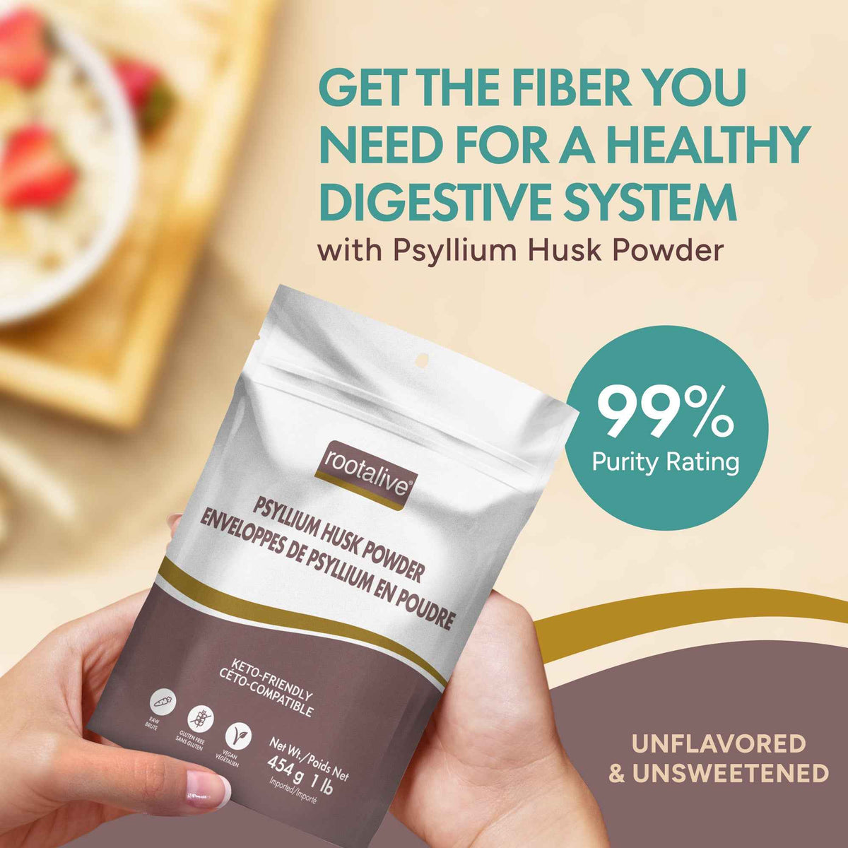 Psyllium Husk Powder 454g