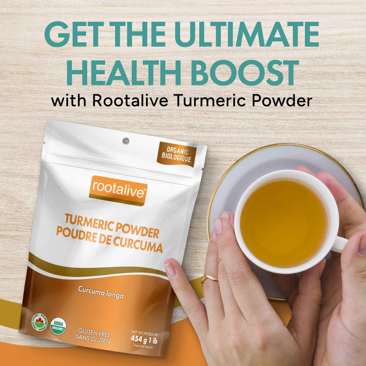 Organic Turmeric Powder 454g