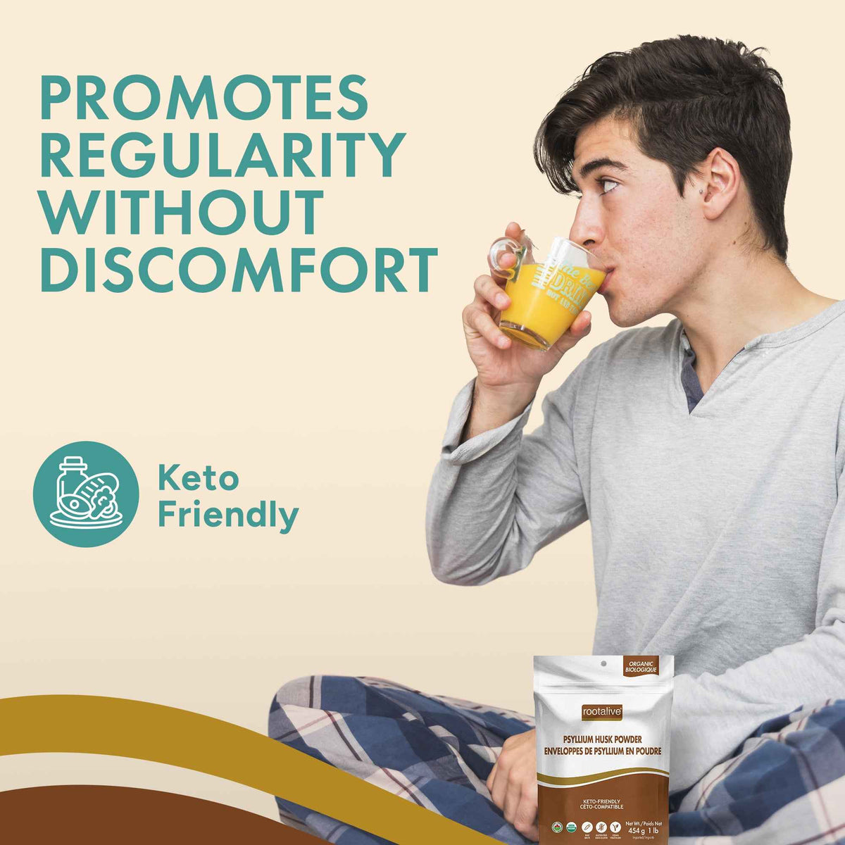 Organic Psyllium Husk Powder 454g