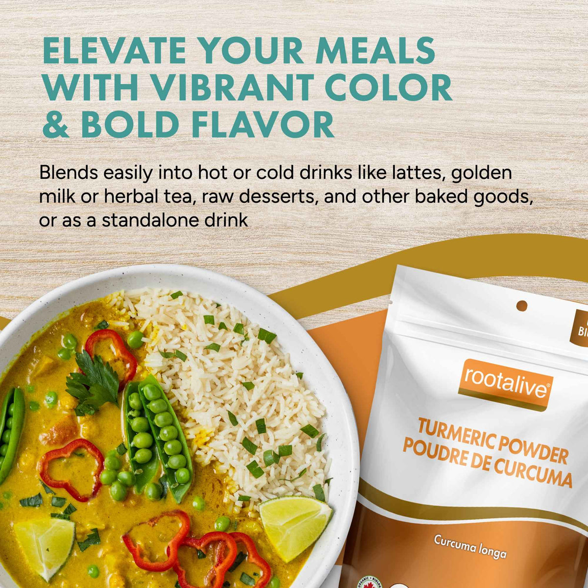 Organic Turmeric Powder 454g