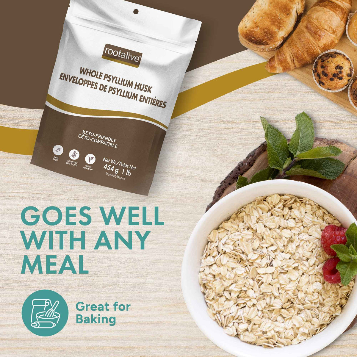 Psyllium Husk Whole 454g