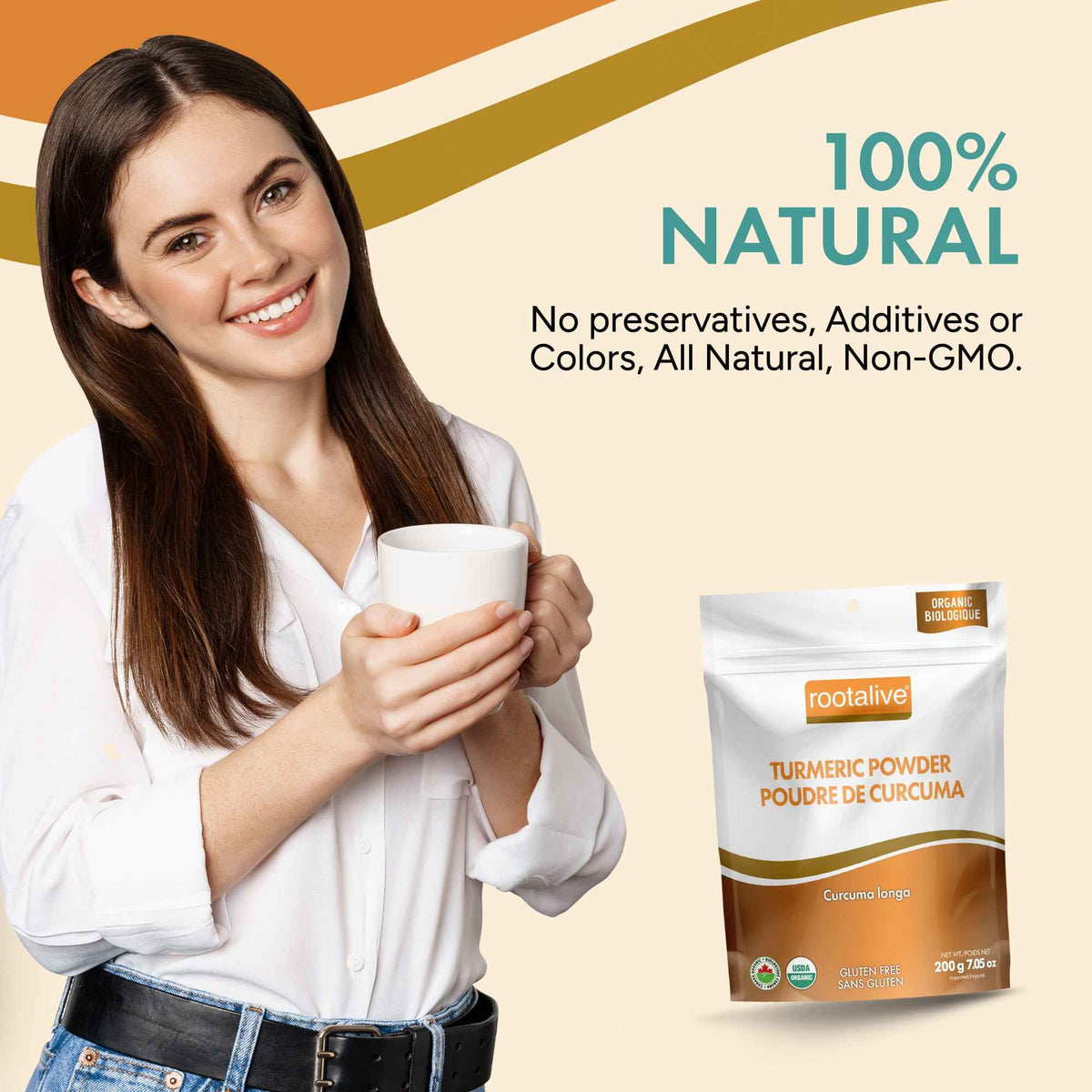 Organic Turmeric Powder 200g