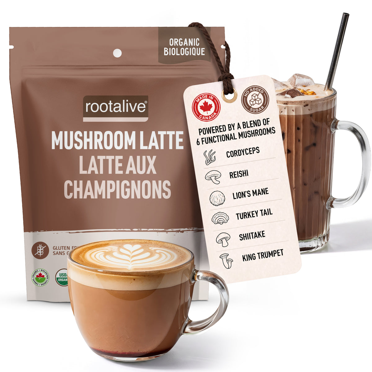 Organic Mushroom Latte 120g