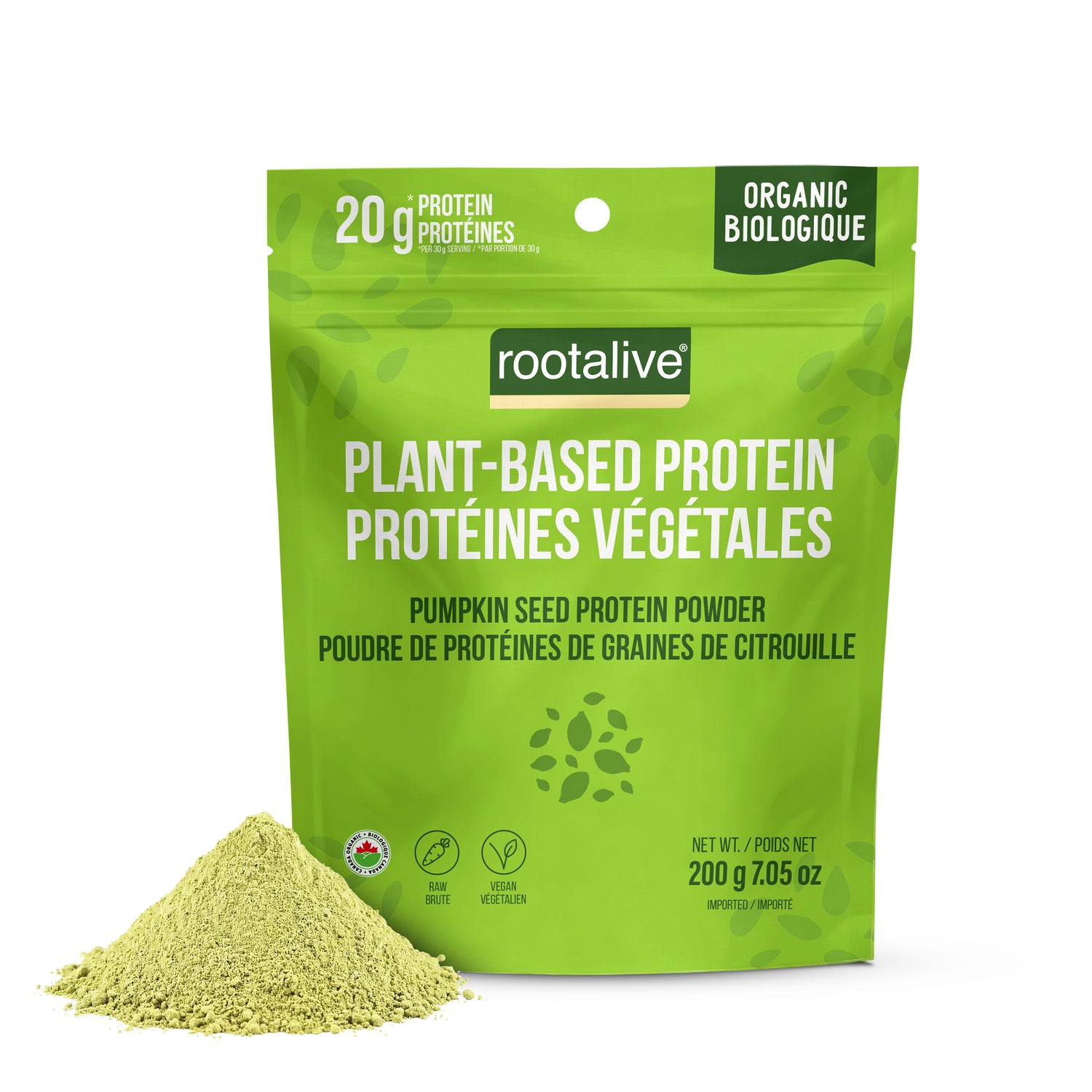 Organic Pumpkin Seed Protein Powder, 200g